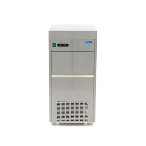 Schilferijsmachine - 85 Kg/24 u - Crushed ice - Watergekoeld