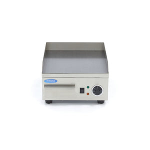Grillplaat - Glad - 36 cm - incl. Opvangbak