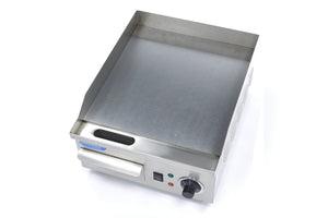 Grillplaat - Glad - 36 cm - incl. Opvangbak