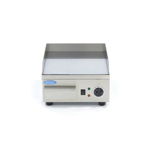 Grillplaat - Glad Chroom - 36 cm - incl. Opvangbak