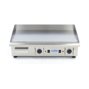 Grillplaat - Glad Chroom - 73 cm - incl. Opvangbak - 400V