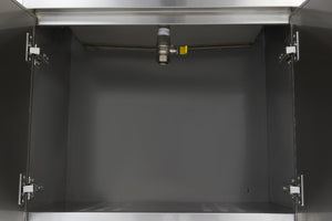 Frituurpan - 35 L - 1 Mand - met Tapkraan - 400V