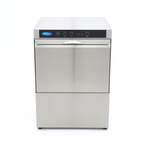 Horeca Vaatwasser - 50 x 50 cm - met Afvoer-, Glansspoel- en Zeeppomp - 400V