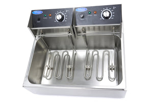 Frituurpan - 15 L - 1 Mand - tot 3 Kg Frites