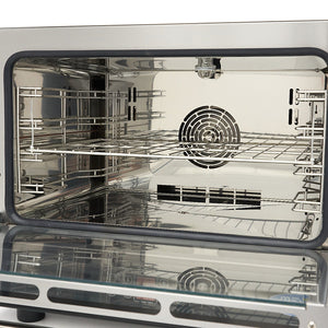 Combisteamer - 4 Bakken (1/1 GN / 60 x 40 cm) - Digitaal Display - 400V