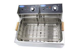 Frituurpan - 15 L - 1 Mand - tot 3 Kg Frites