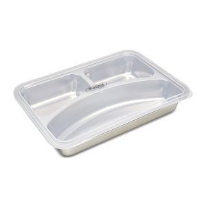 Plastic Deksel - voor Bord met 3 vakken - Vaatwasbestendig