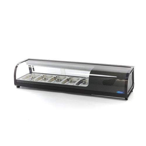 Sushi- en Tapasvitrine - 52 L - 5 x 1/3 GN - Tafelmodel