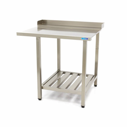 Spoeltafel - 120 x 75 cm - Afvoer Vaatwasser Rechts - incl. Onderschap