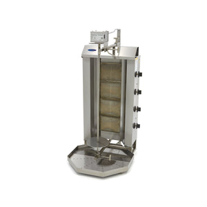 Shoarma Grill - 4 Branders - 50 Kg Vlees - Gas