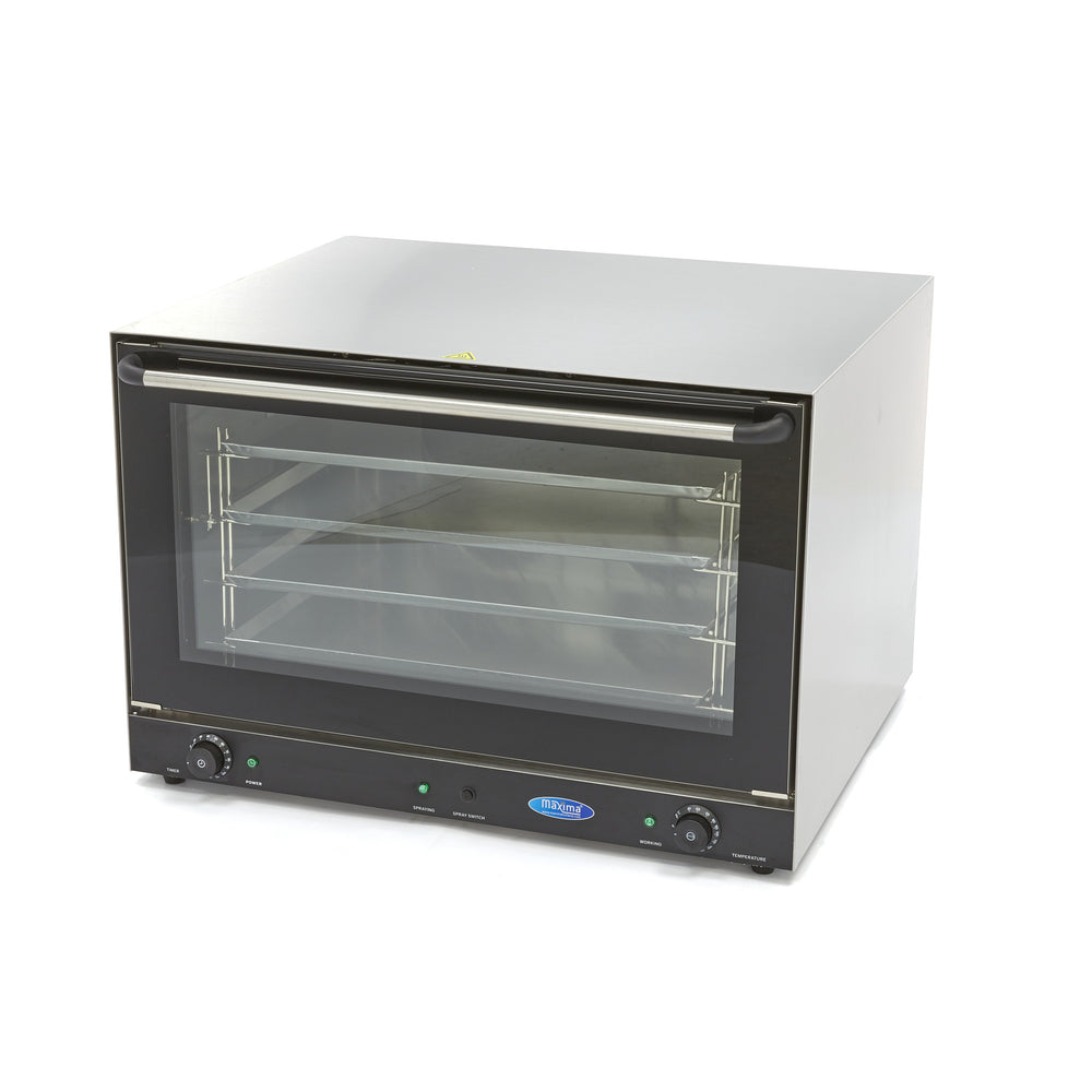 Heteluchtoven - Stomen - 4 Bakplaten (60 x 40 cm) - Ingebouwde Timer