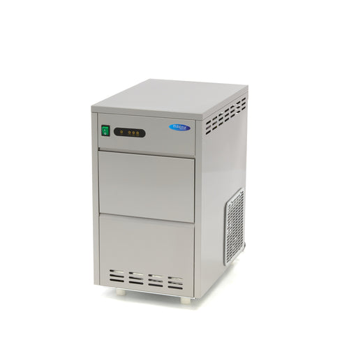 Schilferijsmachine - 30 Kg/24 u - Crushed ice - Watergekoeld
