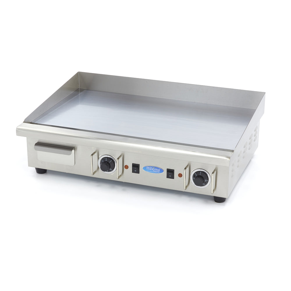 Grillplaat - Glad Chroom - 73 cm - incl. Opvangbak - 400V