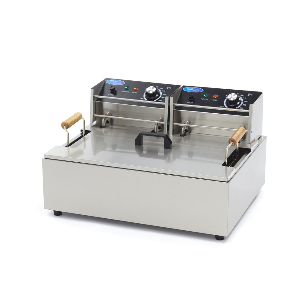 Frituurpan - 15 L - 1 Mand - tot 3 Kg Frites