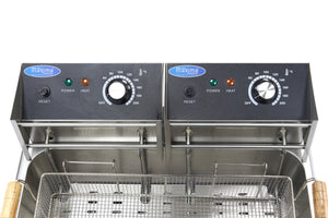 Frituurpan - 15 L - 1 Mand - tot 3 Kg Frites