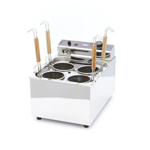 Pastakoker - 4 x 2 L - incl. 4 Manden