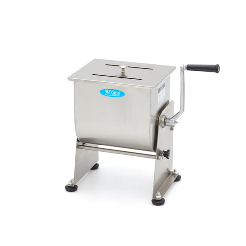 Vleesmenger 10 L - 7,5 Kg Vlees - Kantelbare Kom - Handmatig