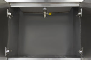 Frituurpan - 30 L - 1 Mand - met Tapkraan en Opbergruimte