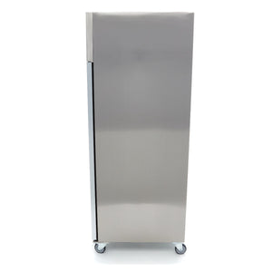 Koelkast - 700 L - 3 Verstelbare Roosters (2/1 GN) - Rvs - met Glazen Deur