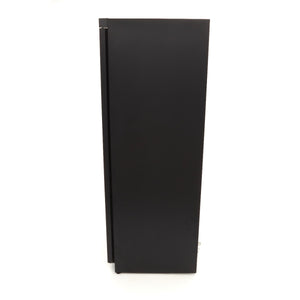 Vrieskast - 600 L - 6 Vaste Roosters - Zwart