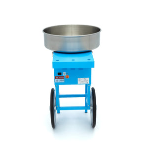 Suikerspinmachine – Ø 52 cm – Blauw – met Onderstel