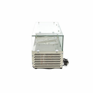 Opzetkoelvitrine - 95 cm - 3 x 1/3 GN Bakken