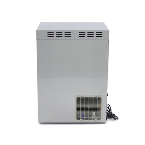 Schilferijsmachine - 50 Kg/24 u - Crushed ice - Watergekoeld