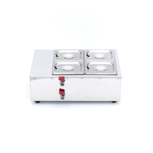 Chocoladesmelter - 4 x 1/6 GN 10 cm