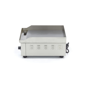Grillplaat - Half Gegroefd - 36 cm - incl. Opvangbak
