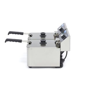 Frituurpan - 2x 4 L - 2 Manden - tot 1,5 Kg Frites