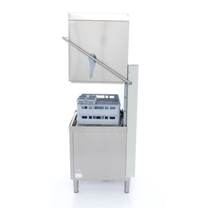 Doorschuifvaatwasser - 50 x 60 cm - met Glansspoel- en Zeeppomp – 400V