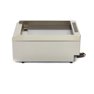Horeca Grillplaat - Glad - Enkel - 60 cm Diep - Elektrisch
