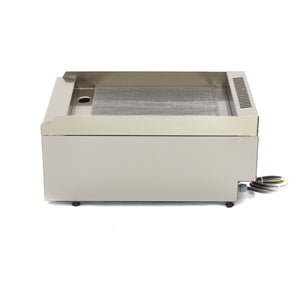 Horeca Grillplaat - Gegroefd - Enkel - 60 cm Diep