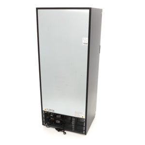 Vrieskast - 600 L - Zwart - met Glazen Deur