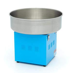 Suikerspinmachine – Ø 52 cm – Blauw