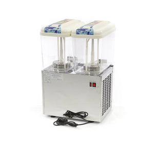 Drankdispenser - 2x 18 L - Elektrisch - incl. Roersysteem