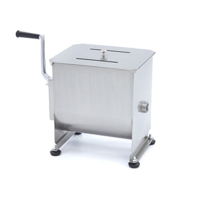 Vleesmenger - 20 L - 16 Kg Vlees - Enkele As - Handmatig