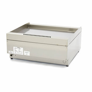 Horeca Grillplaat - Glad - Dubbel - 60 cm Diep - Gas