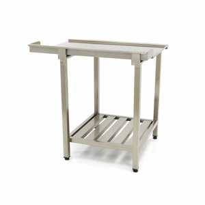 Spoeltafel - 70 x 75 cm - Afvoer Vaatwasser Links - incl. Onderschap