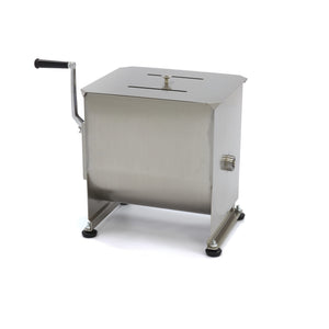 Vleesmenger - 30 L - 25 Kg Vlees - Enkele As - Handmatig