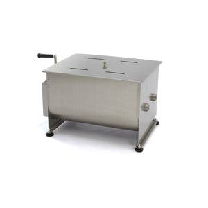Vleesmenger - 50 L - 43 Kg Vlees - Dubbele As - Handmatig