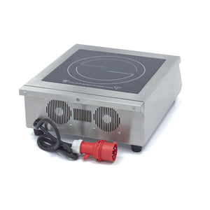 Inductiekookplaat - Ø26cm - 5000W - 400V
