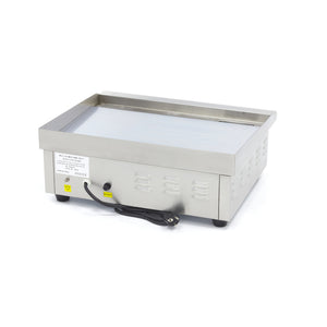 Grillplaat - Glad Chroom - 55 cm - incl. Opvangbak