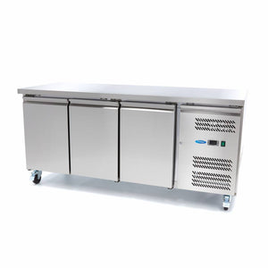 Koelwerkbank - 180 cm - 3 Deuren