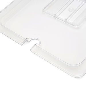 Gastronorm Deksel - 1/2 GN - Polycarbonaat - met Uitsparing