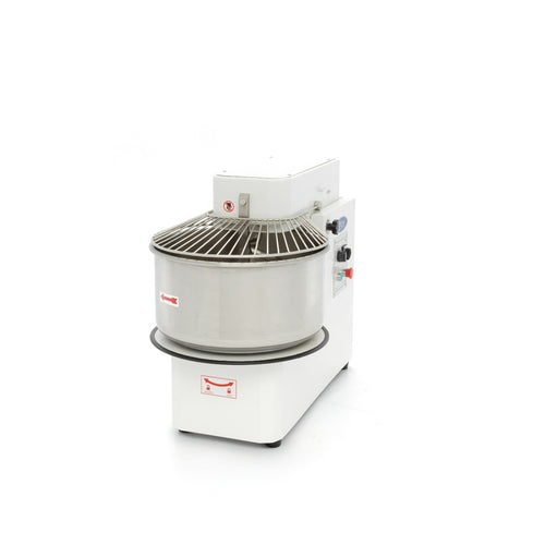 Spiraalkneder - 50 L - 30 Kg Deeg - 2 Snelheden - Uitneembare Kom - 400V