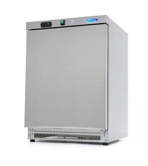 Koelkast - 200 L - 3 Verstelbare Roosters - Rvs