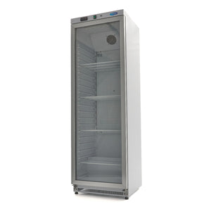 Koelkast - 400 L - Wit - met Glazen Deur