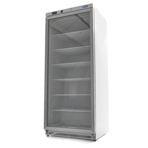 Vrieskast - 600 L - Wit - met Glazen Deur