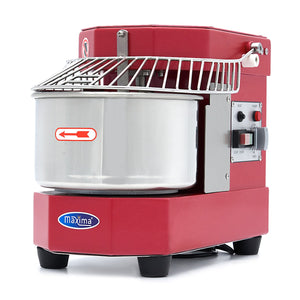 Spiraalkneder - 8 L - 4,5 Kg Deeg - Raspberry Rood